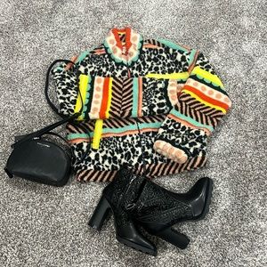 MAEVE Multi-Colored Fleece - X-Small